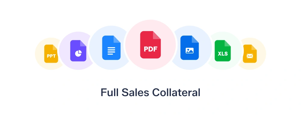 Sales collateral materials and resources